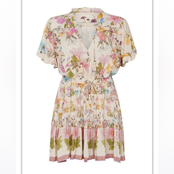 SPELL Wild Bloom Playdress in Cream (Pre-Owned) Size Small Rare - Picture 6 of 11